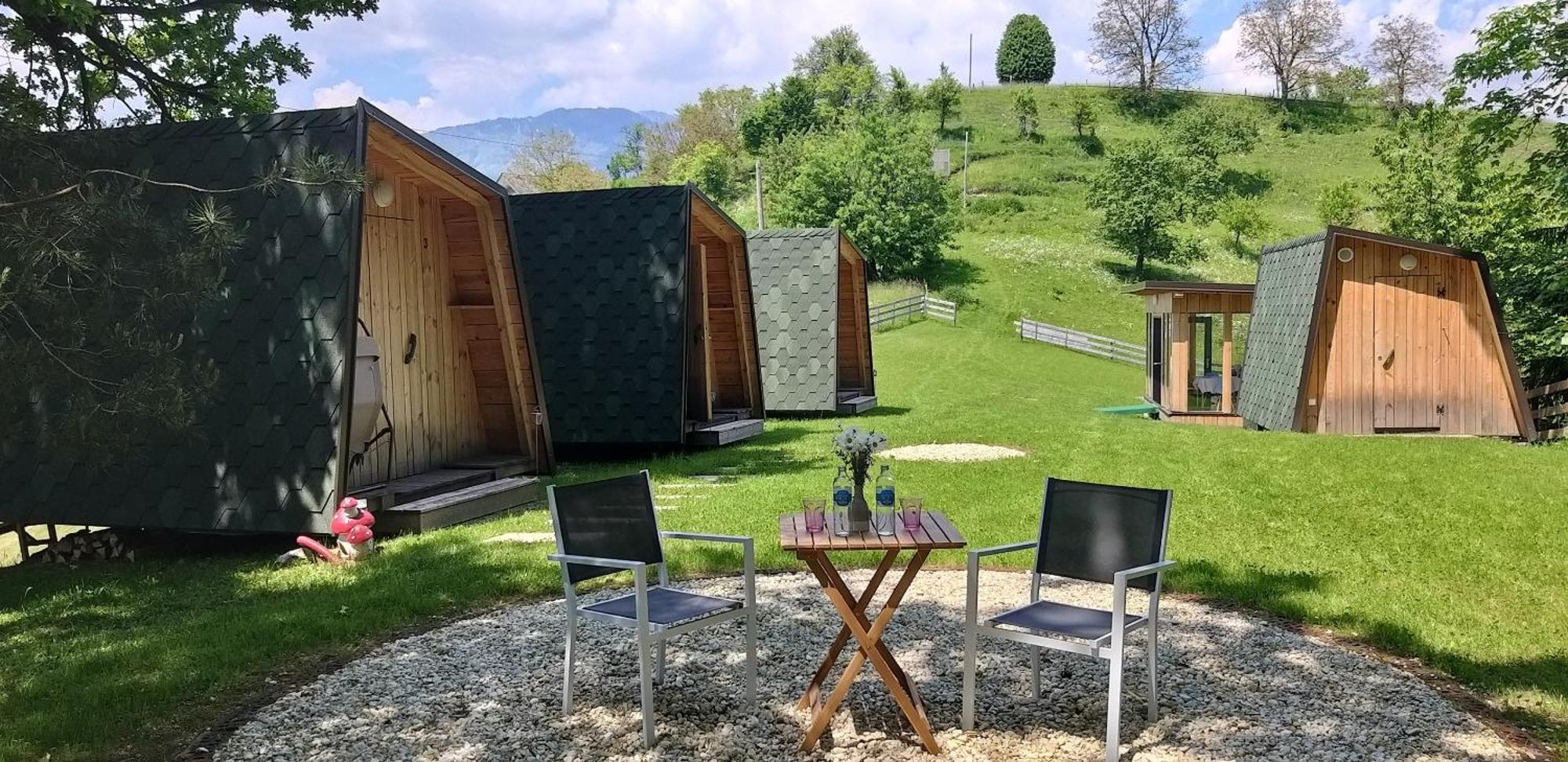 Glamping Health Resort Kamnik Eksteriør bilde
